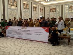 Deklarasi Bersama di Kampar, Bupati  Ingin Jaga Kamtibmas Agar Aman dan Kondusif